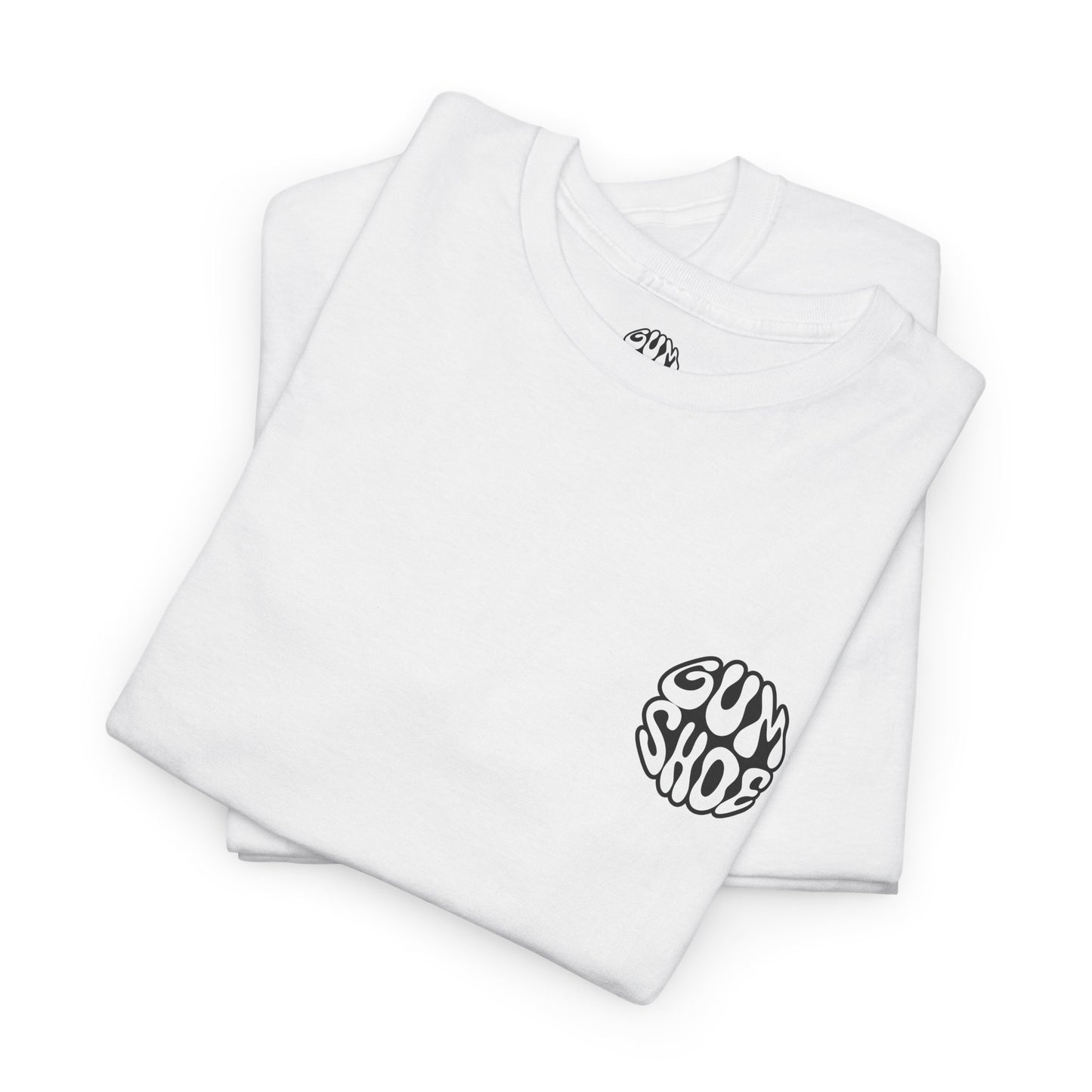 Gumshoe Unisex Heavy Cotton Tee White