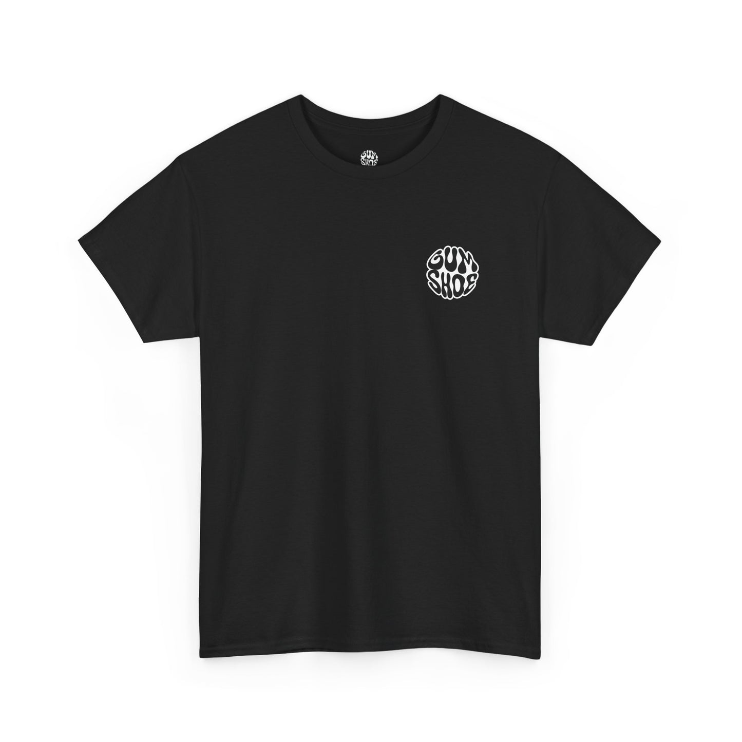 Gumshoe Unisex Heavy Cotton Tee Black