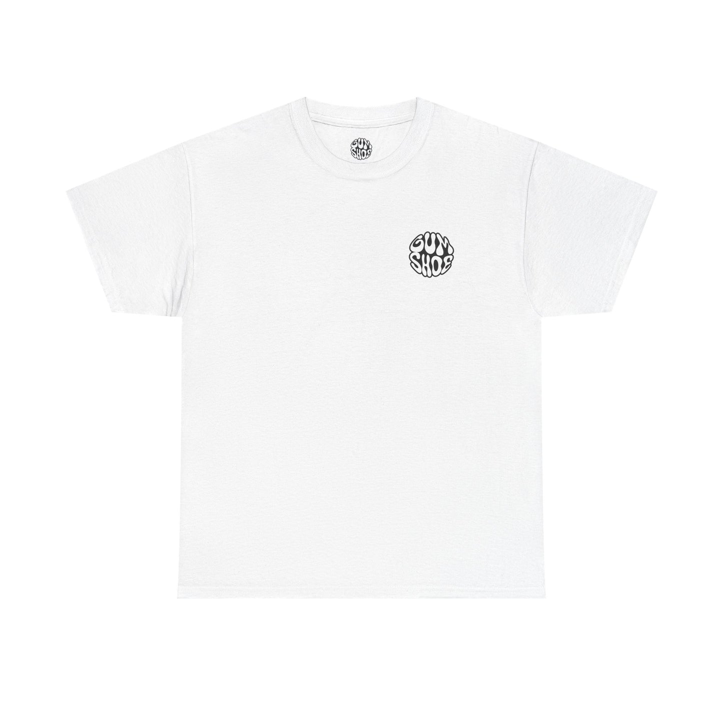 Gumshoe Unisex Heavy Cotton Tee White