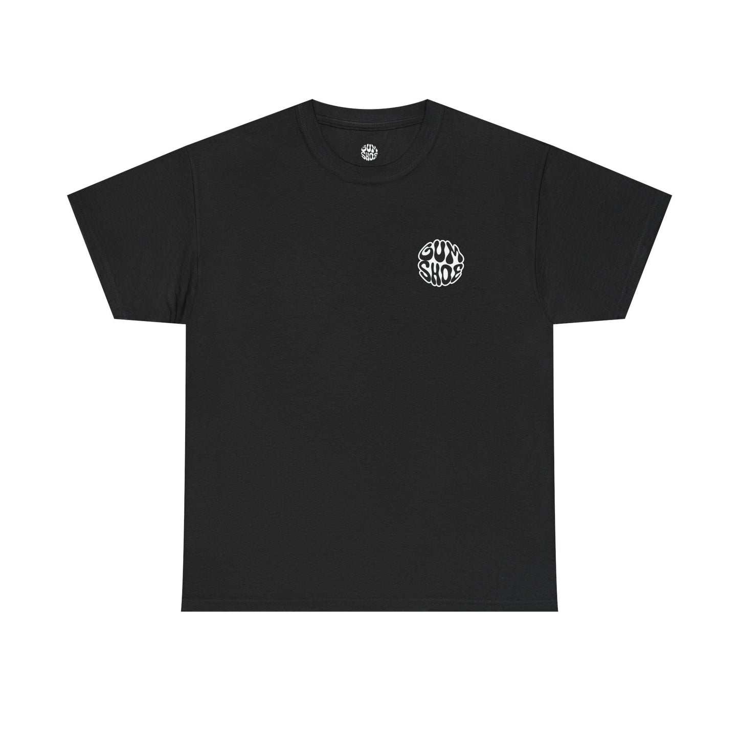 Gumshoe Unisex Heavy Cotton Tee Black